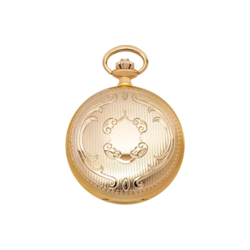 RAPPORT Mechanical Movement Manual Mechanical Movement PVD Pocket Watch 50mm Unisex White-2