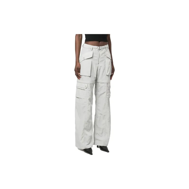 HOLZWEILER Cargo Pants Women's Light Gray-1