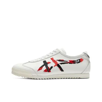 Onitsuka Tiger Mexico 66 Deluxe 'White Classic Red' Women's