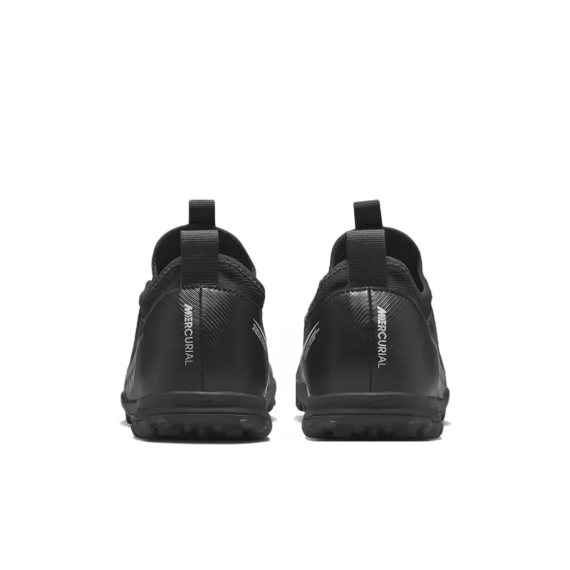 Nike Zoom Mercurial Vapor 15 Academy TF GS 'Black Dark Smoke Grey'-4