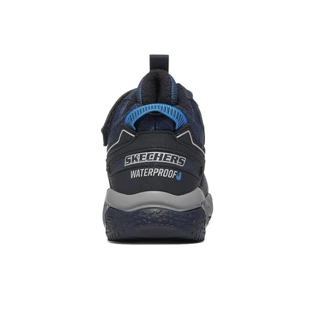 Skechers Velocitrek Mid Top Kids' Running Shoes Navy Teenagers-3