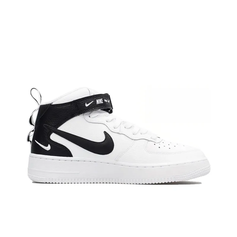 Nike Air Force 1 Mid Utility White Black GS-1