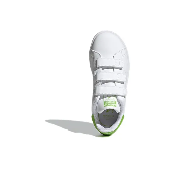Adidas Originals STAN SMITH Collection Cf C Low-Top Kids' Skateboarding Shoes White Green Children Aged 3-7 Years Old-4