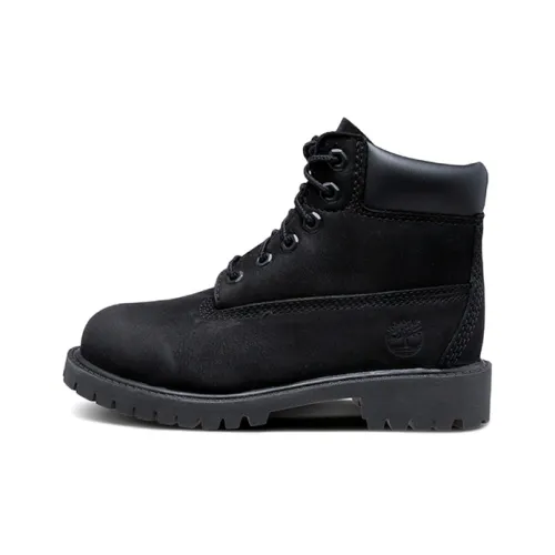 Timberland 6' Premium Boot Black Nubuck PS