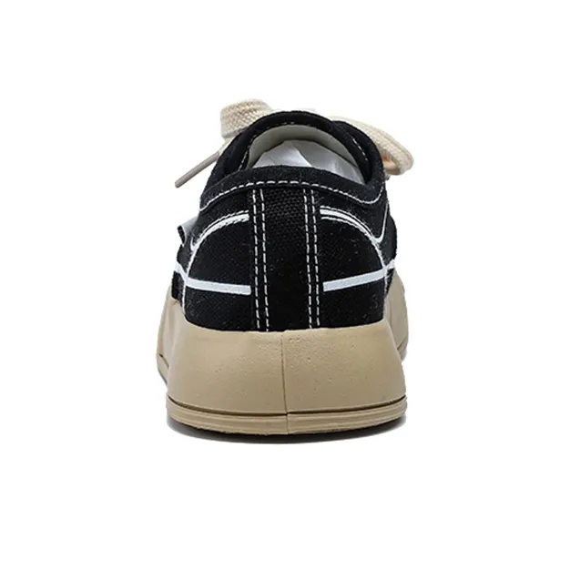 KAPPA KIDS Anti Slip Wear Resistant Low Top Canvas Shoes Black Kids'-4