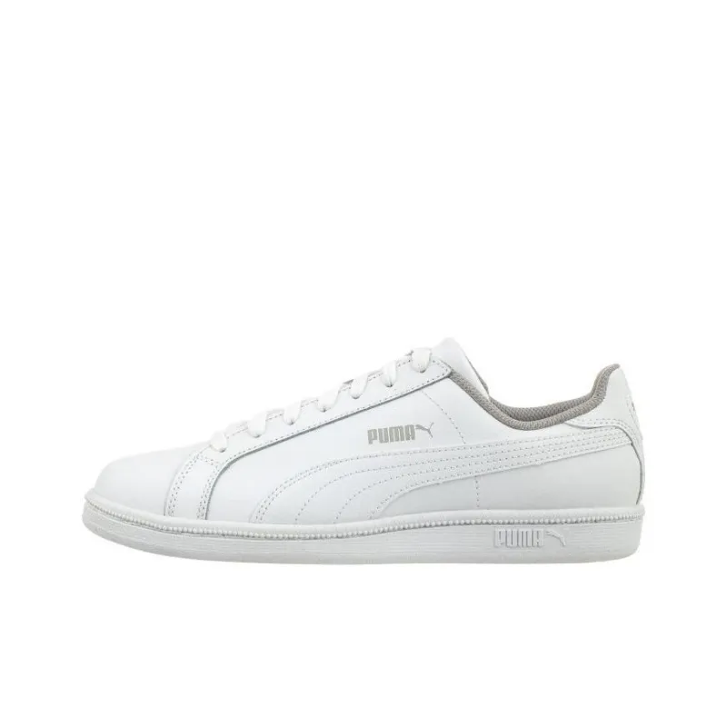 PUMA Smash Series Low Top Skateboard Shoes White Teenagers-0