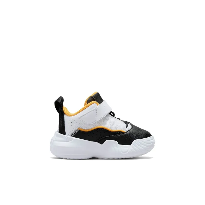 Jordan Stay Loyal Series Low-Top Basketball Shoes Black White Yellow Infant And Toddler-1