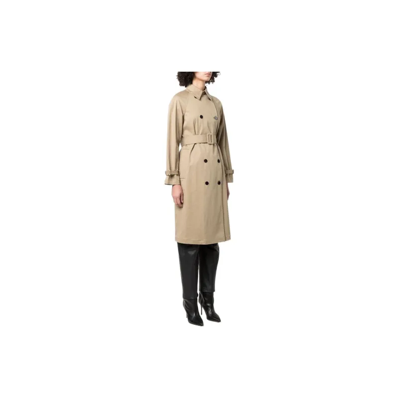 THEORY Trench Coats Women's Brown-3