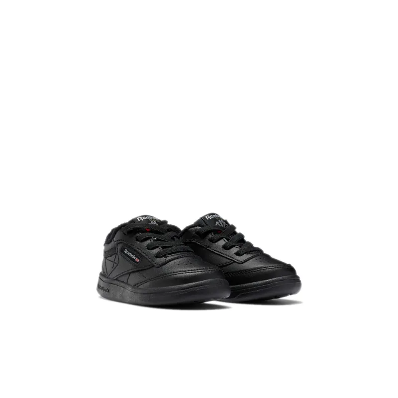 Reebok Club C Toddler 'Triple Black'-2