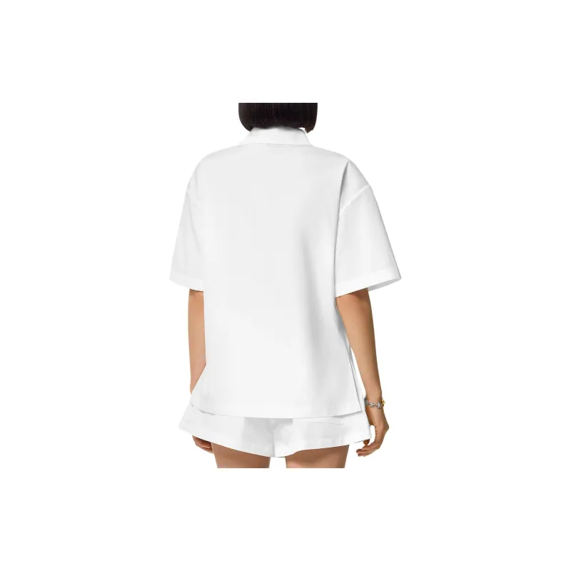 VERSACE Sangallo Embroidered Short Sleeved Shirt-2