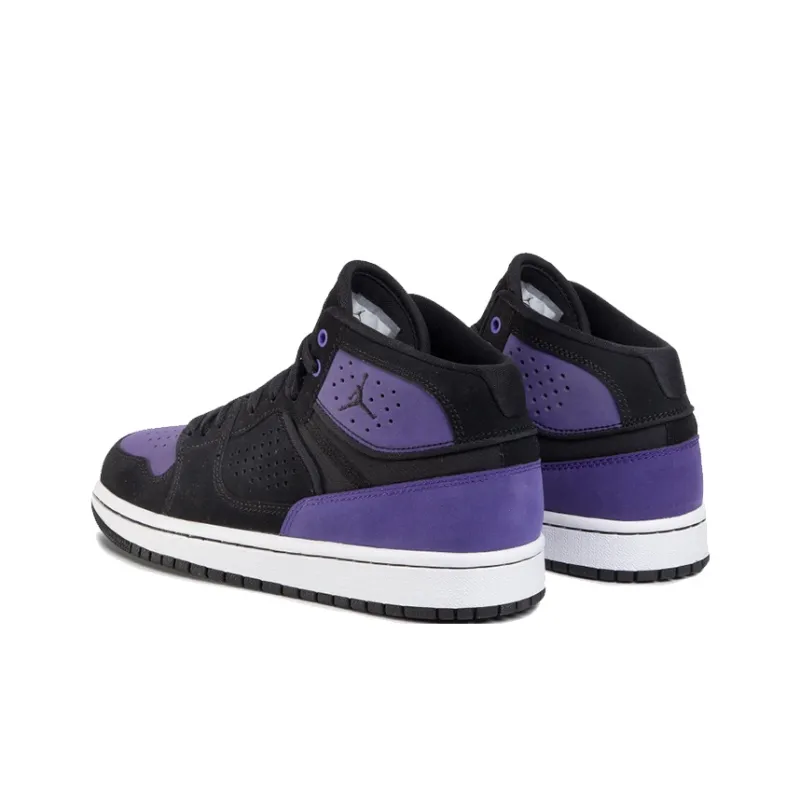 Jordan Access Black Court Purple GS-4