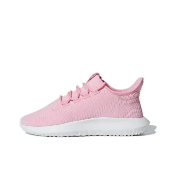 Adidas Originals Tubular J Anti Slip Wear Resistant Kids Lifestyle Shoes Pink Teenagers