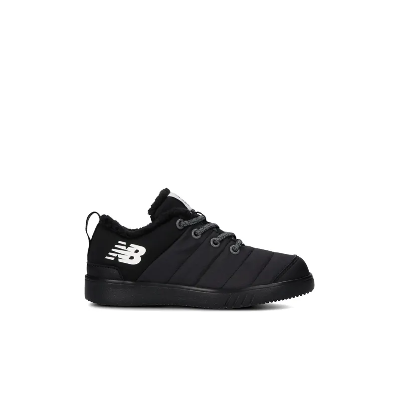 New Balance Slip Resistant Cushioning Abrasion Resistant Breathable Low Top Kids Lifestyle Shoes Black Kids'-1