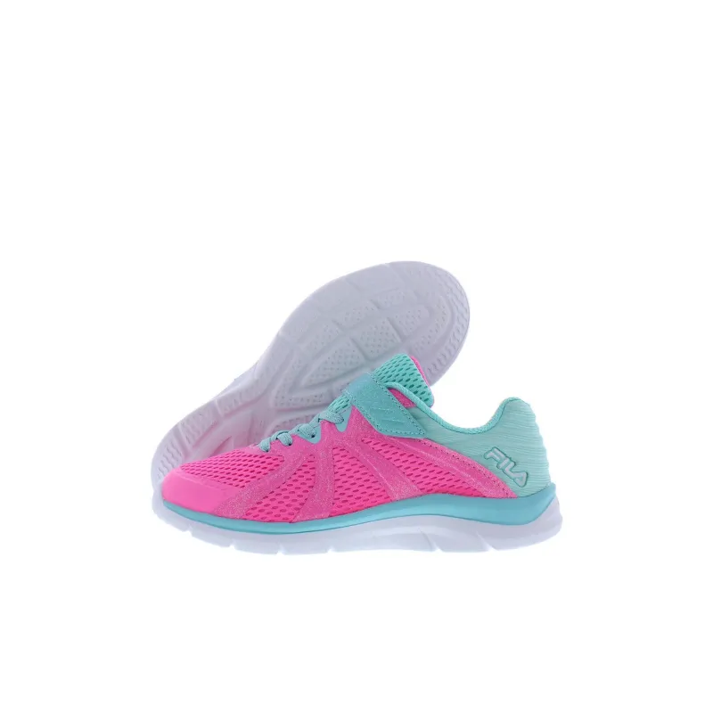 FILA KIDS Fraction 3 Durable Breathable Low Top Kids' Running Shoes Pink Kids'-3