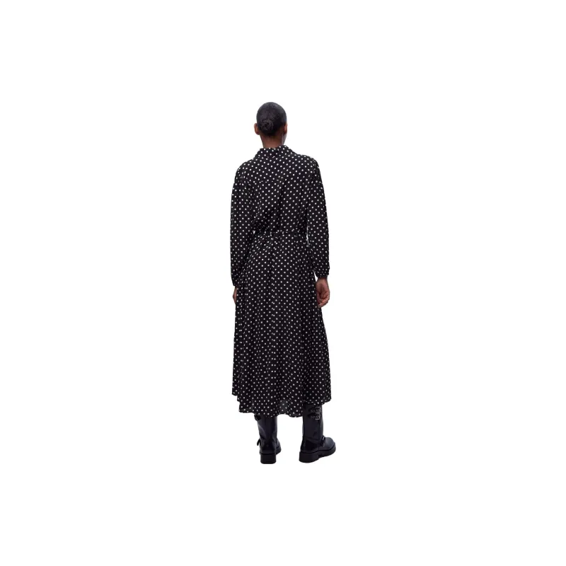 ZARA Long-Sleeved Dresses Women's Black-2