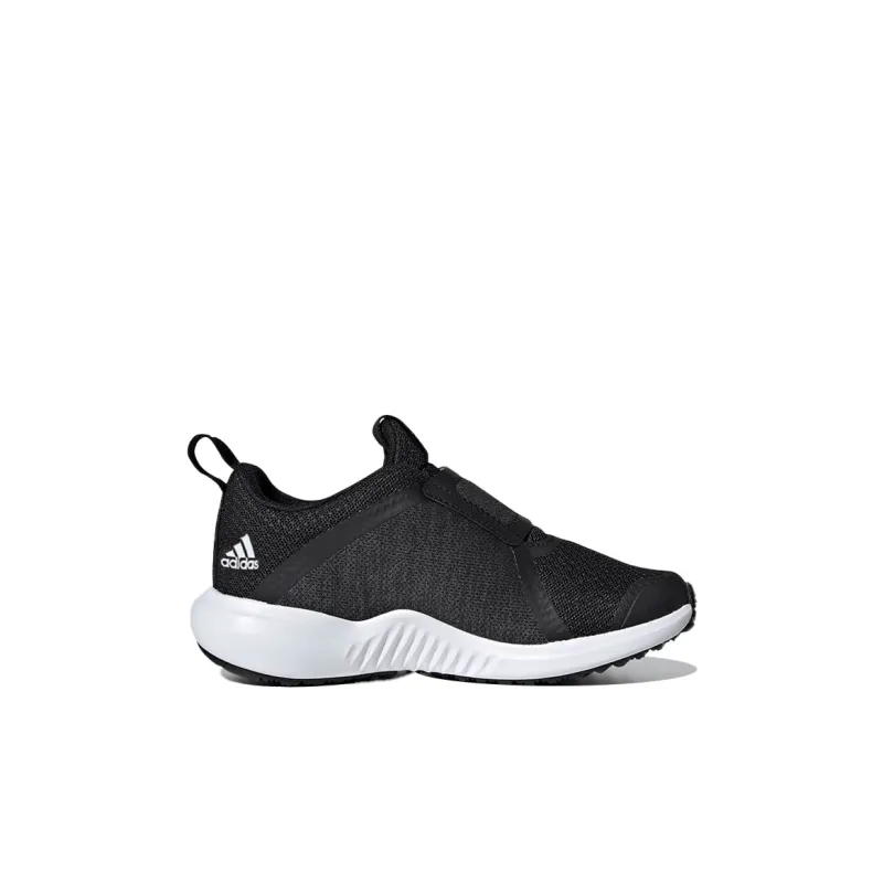 Adidas Fortarun X CF Breathable Low Top Kids Lifestyle Shoes Black White Kids'-1