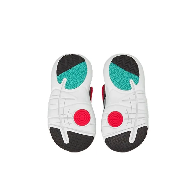 Nike Flex Advance Low Top Toddler Shoes Black Red Infant And Toddler-5