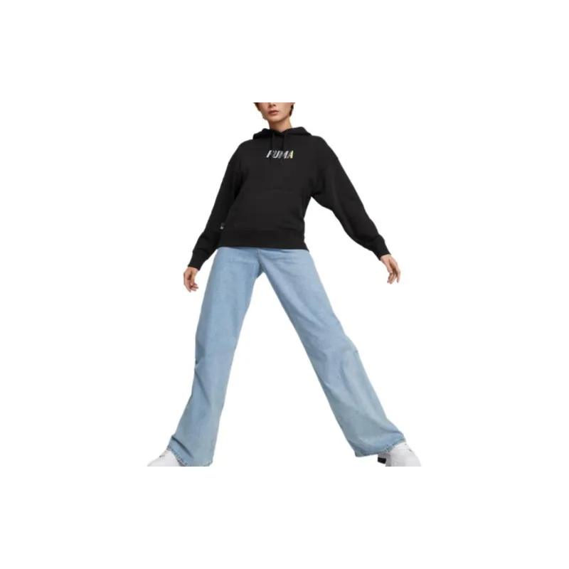 PUMA Sweatshirts Women's Black-2