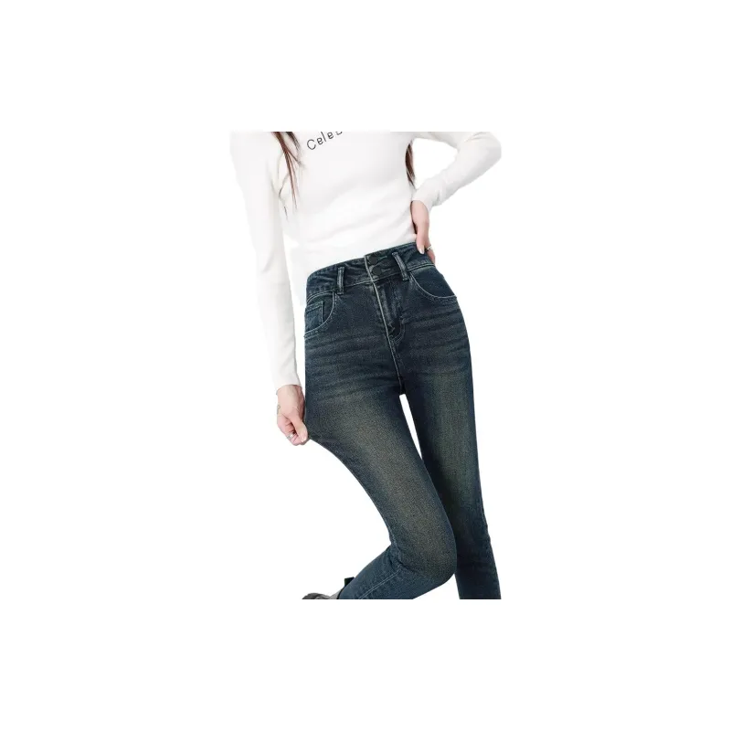 BASIC HOUSE Jeans Women's Glaze Blue-2