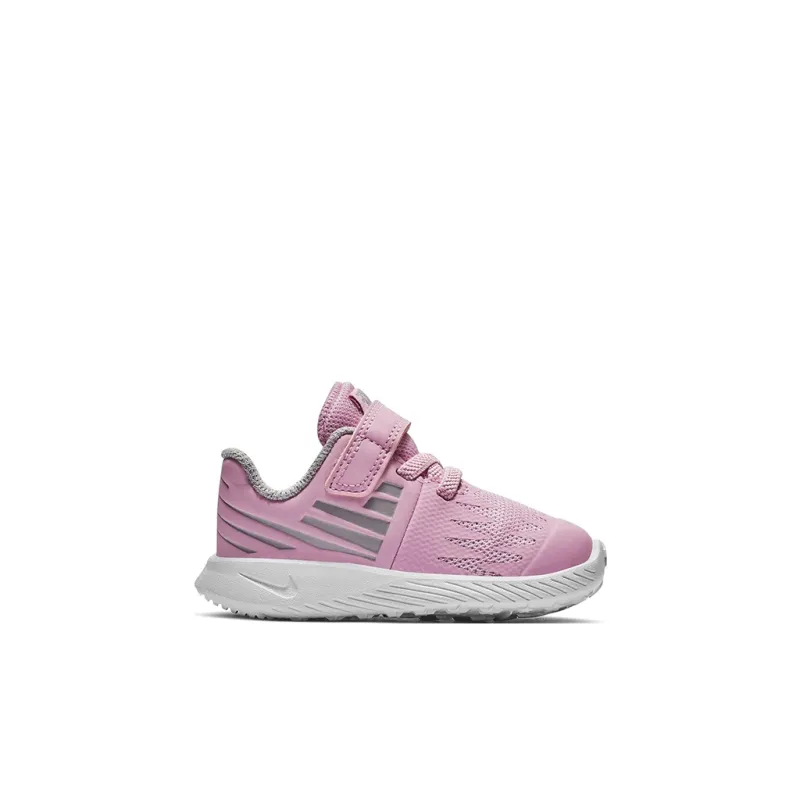 Nike Lunar Apparent Star Runner Low-Top Running Shoes Pink Infant And Toddler-1