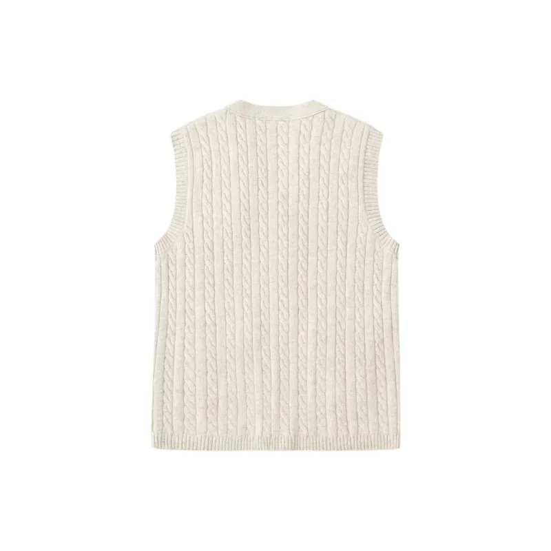 Apparition Vest Unisex Antique White-1