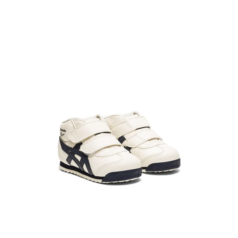 Onitsuka Tiger MEXICO 66 Mid Runner TS Mid Top Skateboard Shoes Beige Yellow Infant And Toddler-2