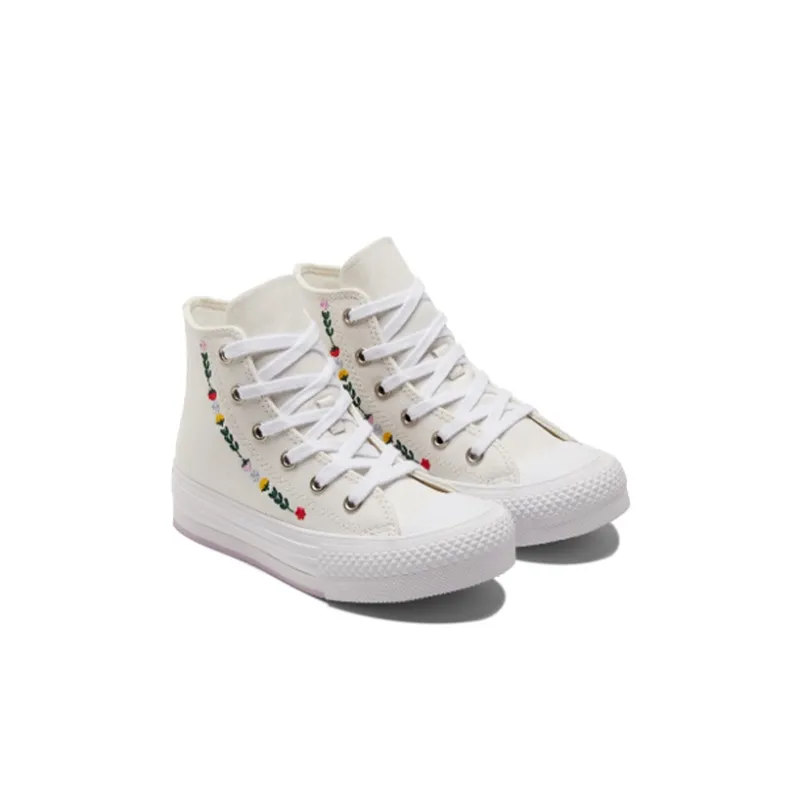 Converse Chuck Taylor All Star   EVA Lift Platform High PS 'Floral Embroidery'-2
