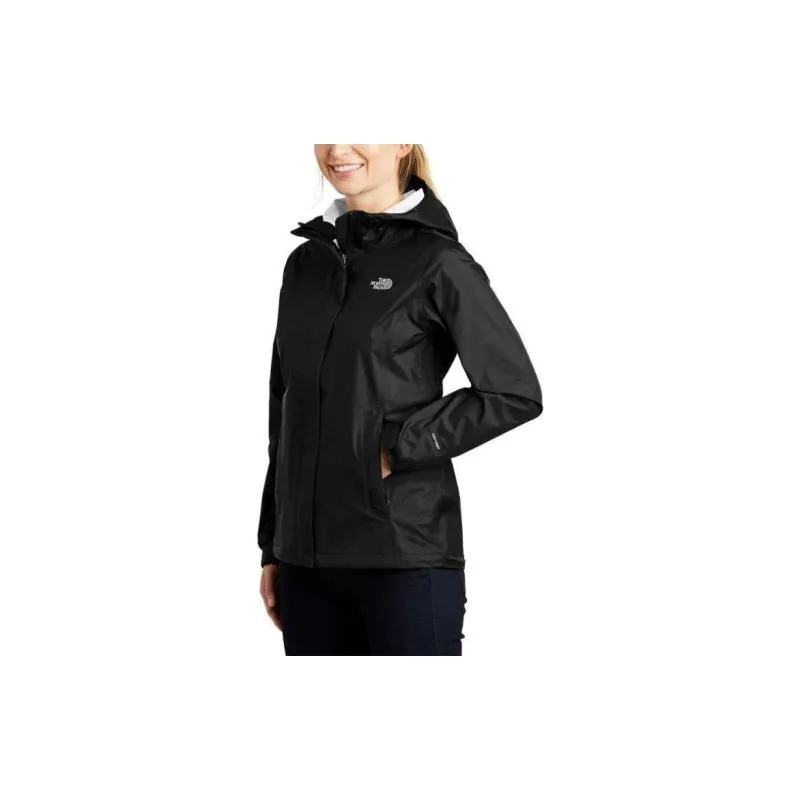 THE NORTH FACE Venture 2 Waterproof And Windproof Windbreaker Jacket Women's Black-2