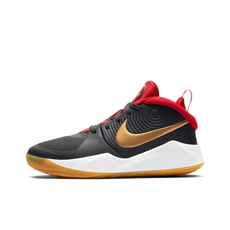 Nike Team Hustle D 9 Kids' Basketball Shoes Grade School-0
