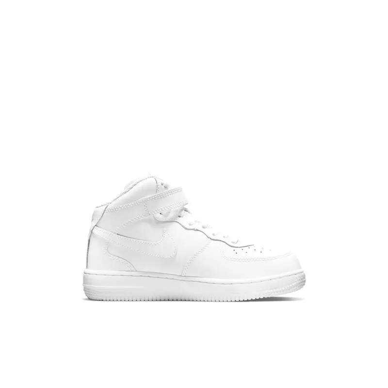Nike Air Force 1 Mid LE White PS-1