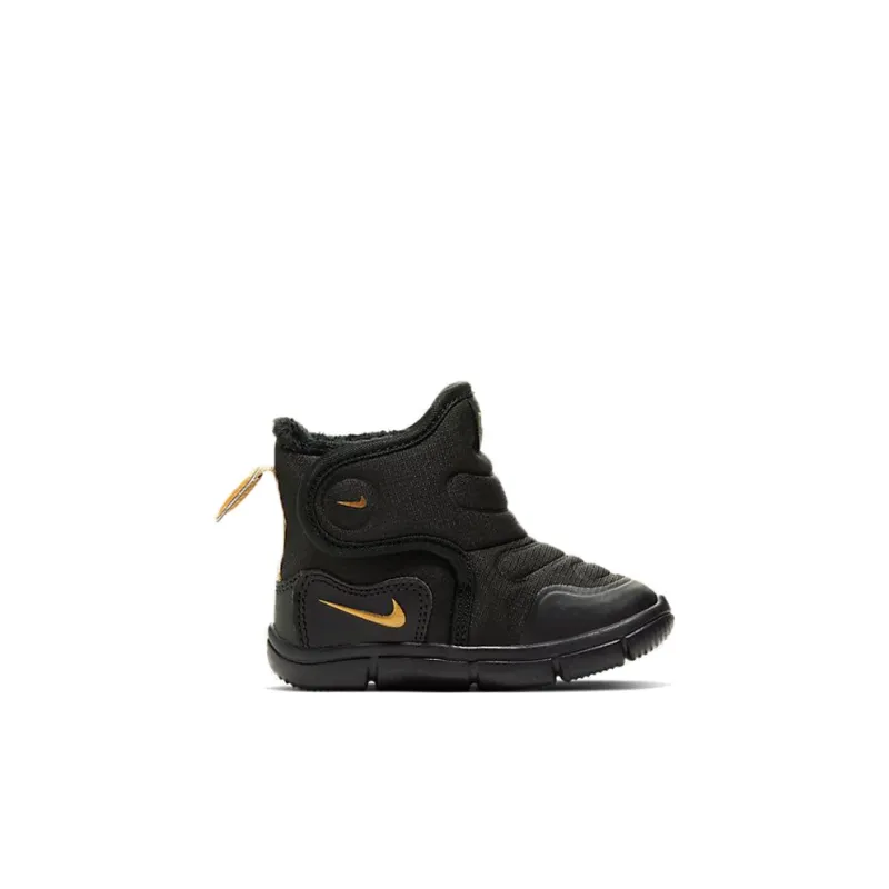 Nike Novice Boot TD Casual Shoes Black Gold Infant And Toddler-1