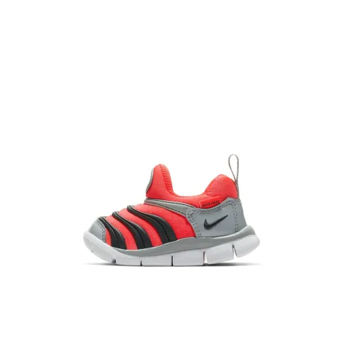 Nike Dynamo Free Low Top Toddler Shoes Red Black Gray Infant And Toddler