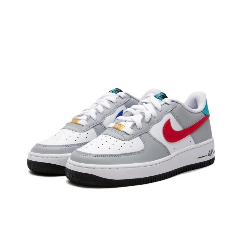 Nike Air Force 1 Low White University Red GS-2