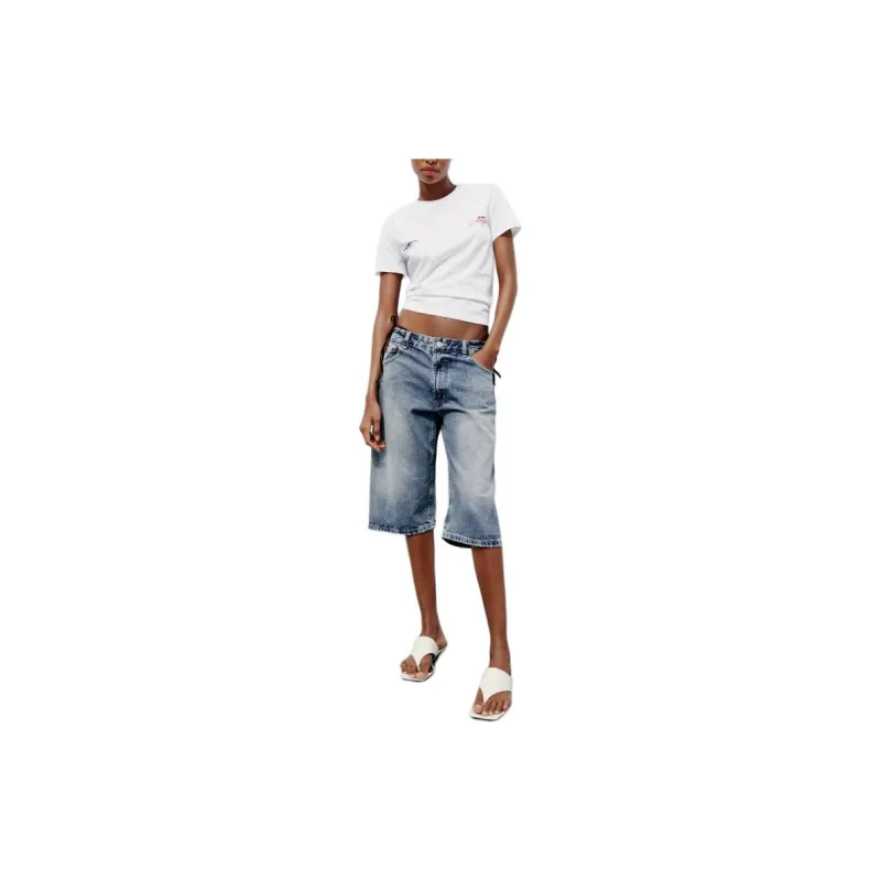 ZARA T-Shirts Women's Stripes-2