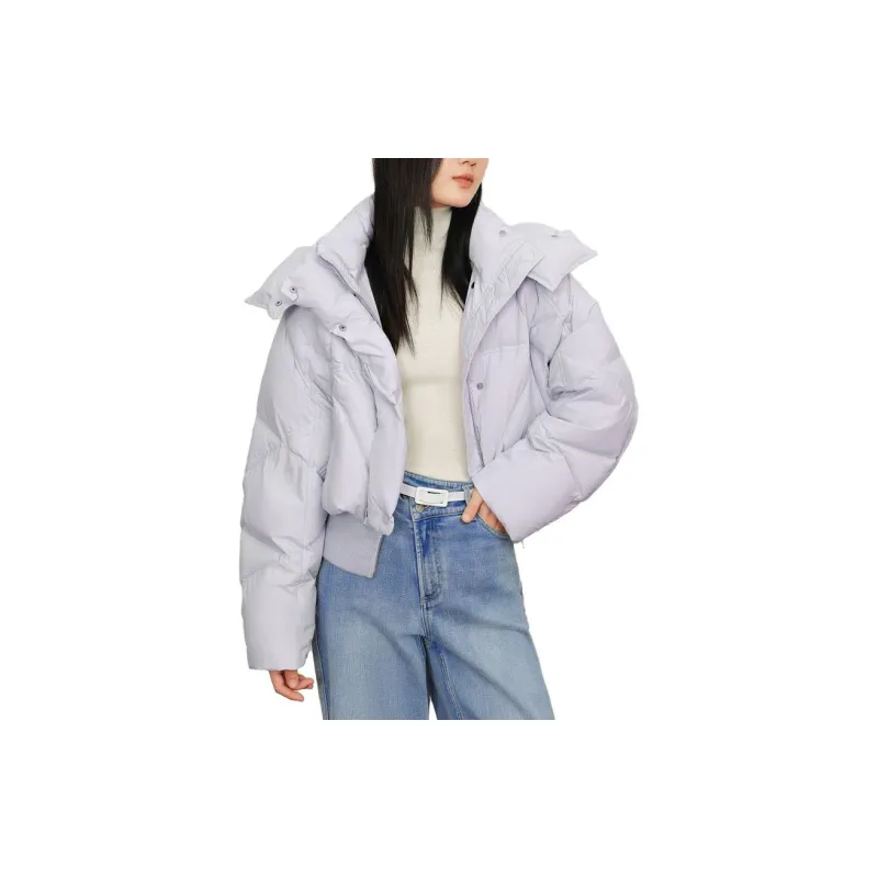 JZ. ANNAKRO Down Jackets Women's Light Purple-1