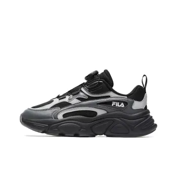 FILA KIDS Mars TD Shock Absorbers Low Top Running Shoes Black Teenagers