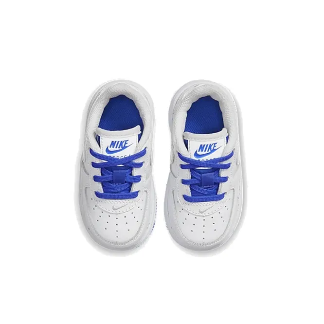 Nike Force 1 '07 More Than QS Abrasion Resistant Low Top Toddler Shoes Blue White Infant And Toddler-2