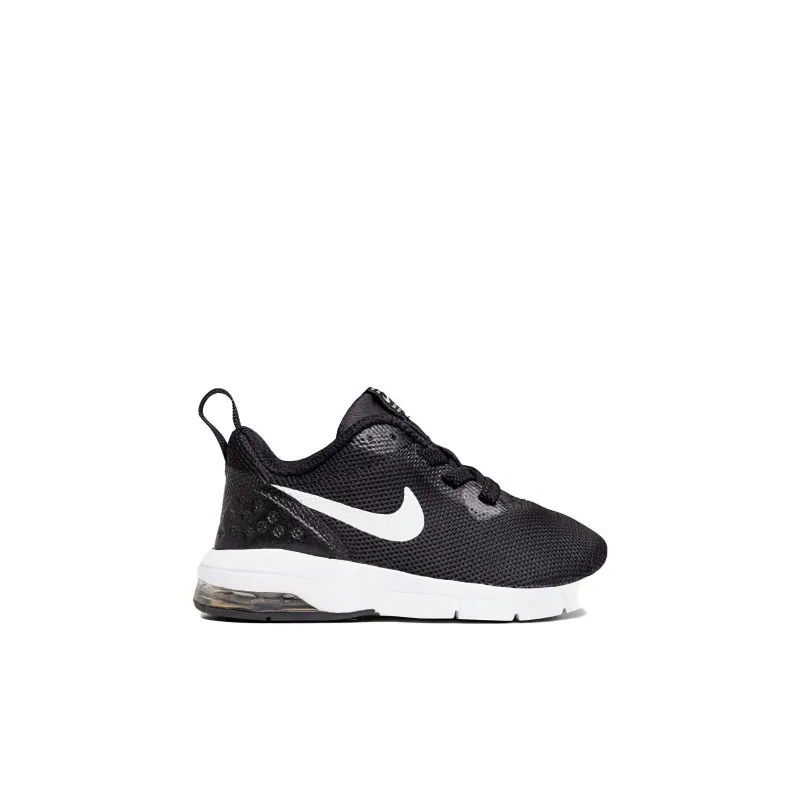 Nike Air Max Motion Low Top Toddler Shoes Black White Infant And Toddler-1