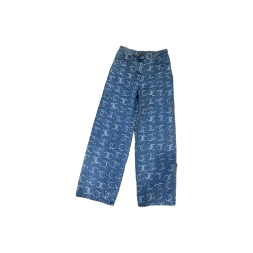 CHANEL Jeans Women's Blue