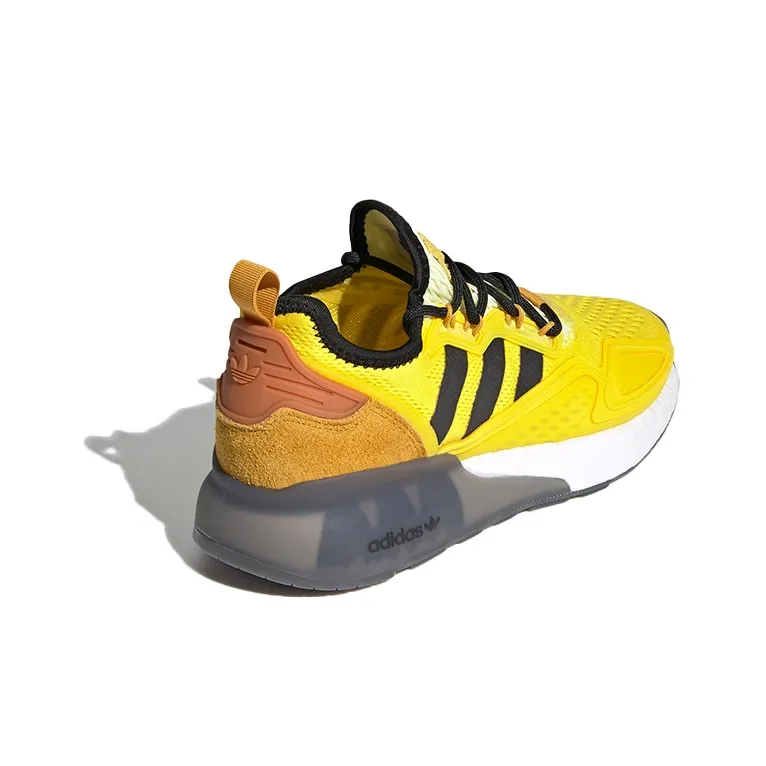 Adidas Ninja X ZX 2K Boost J 'Time In - Yellow Legacy Gold'-3