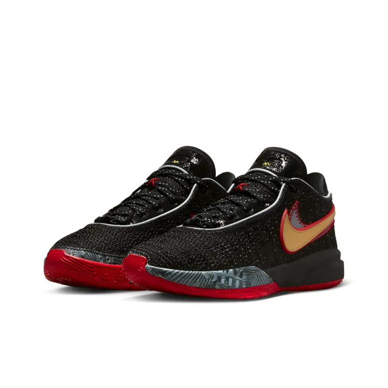 Nike LeBron 20 Black University Red GS-2