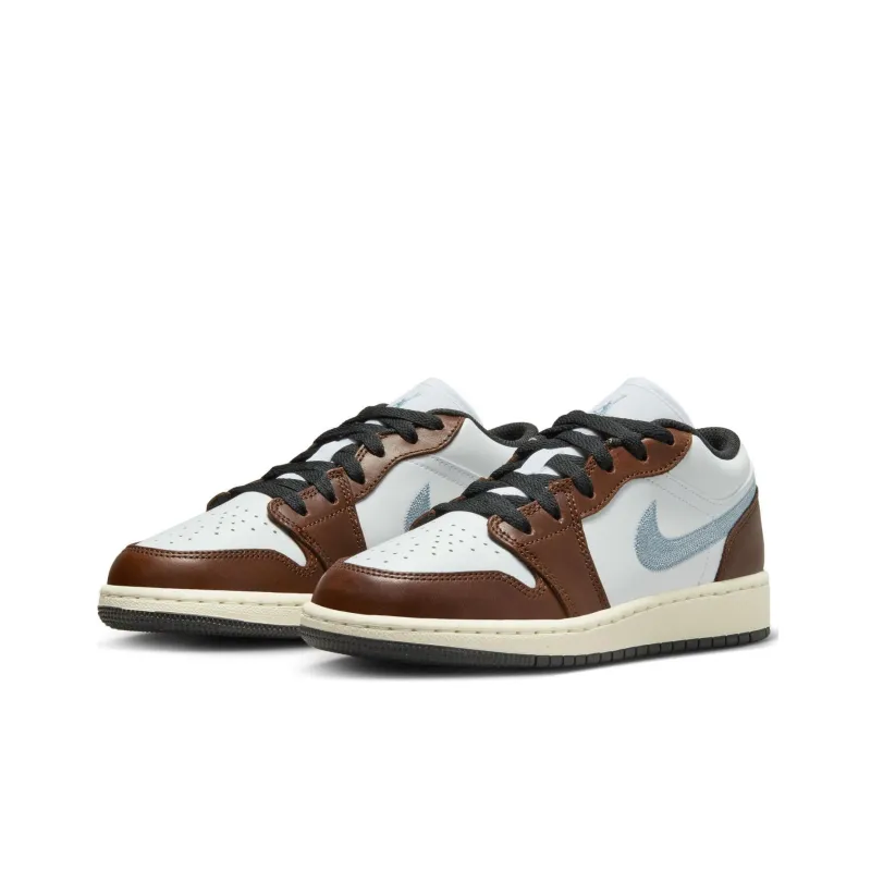 Jordan 1 Low SE Mocha Blue Grey GS-3