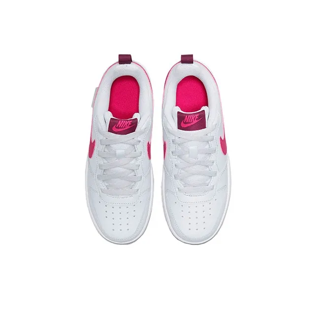 Nike Court Borough Low 2 'Pure Platinum Pink Prime' GS-3