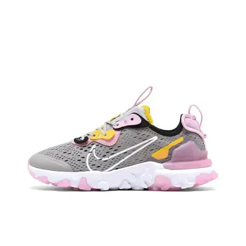 Nike Sportswear React Vision Grey/Pink/Yellow GS