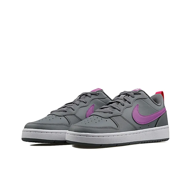 Nike Court Borough Low 2 Smoke Grey Purple Nebula GS-2