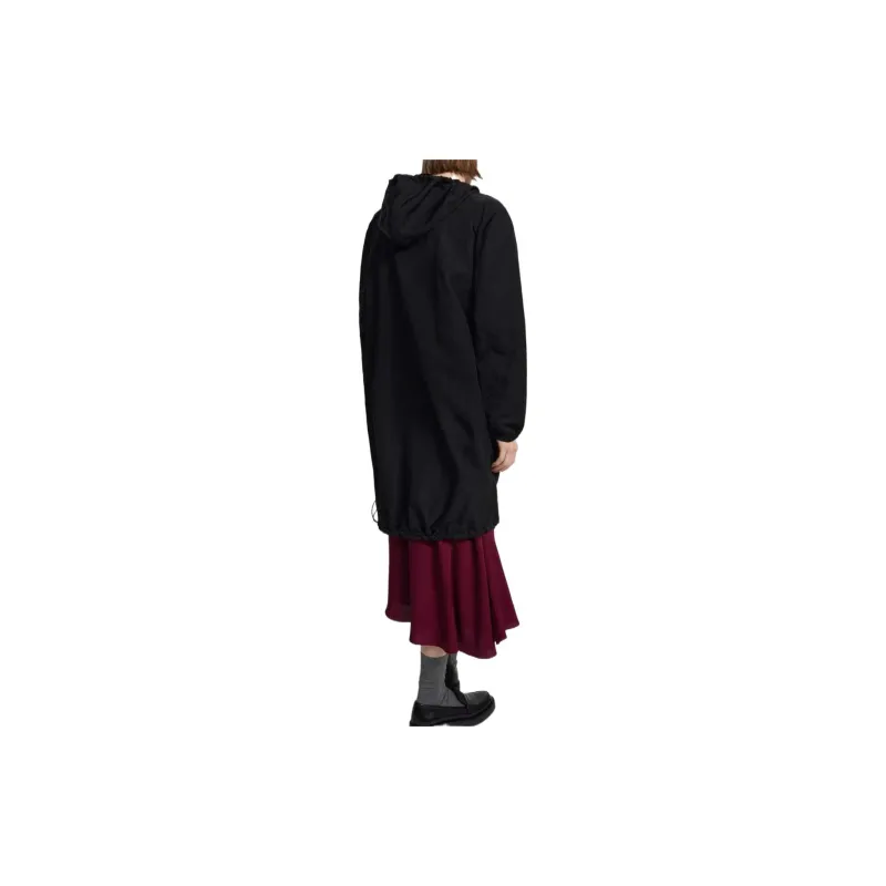 THEORY Trench Coats Women's Black-3
