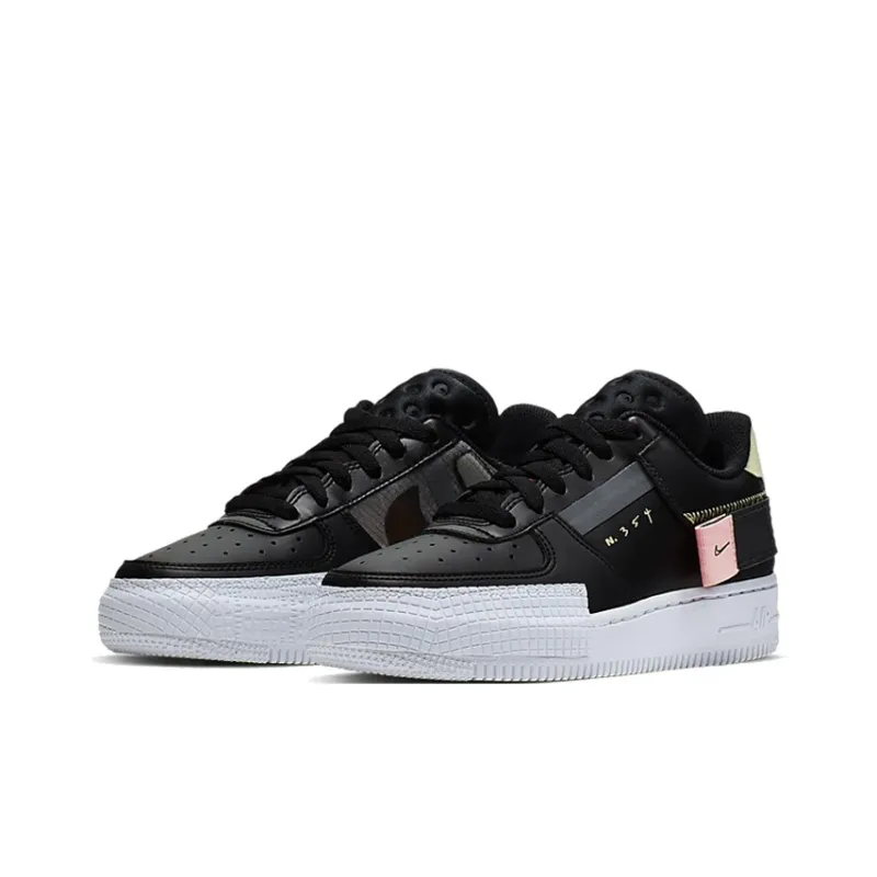 Nike Air Force 1 Low Type Black GS-2
