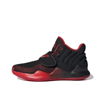 Adidas Deep Threat Slip Resistant And Breathable Low Top Children's Basketball Shoes Teenagers