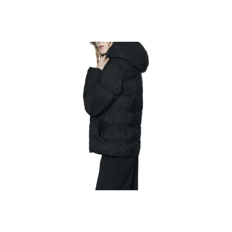 ZARA Puffer Jacket Women's Black-3