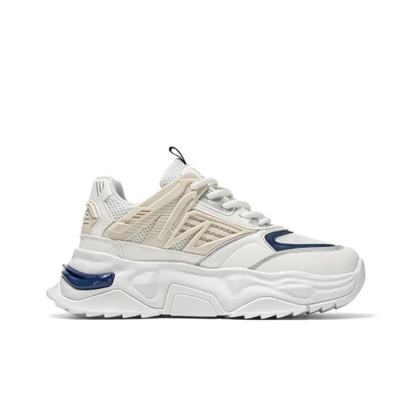 YIVELOVE Anti-Slip And Wear-Resistant Height Increasing Low-Top Chunky Sneakers Men's-1